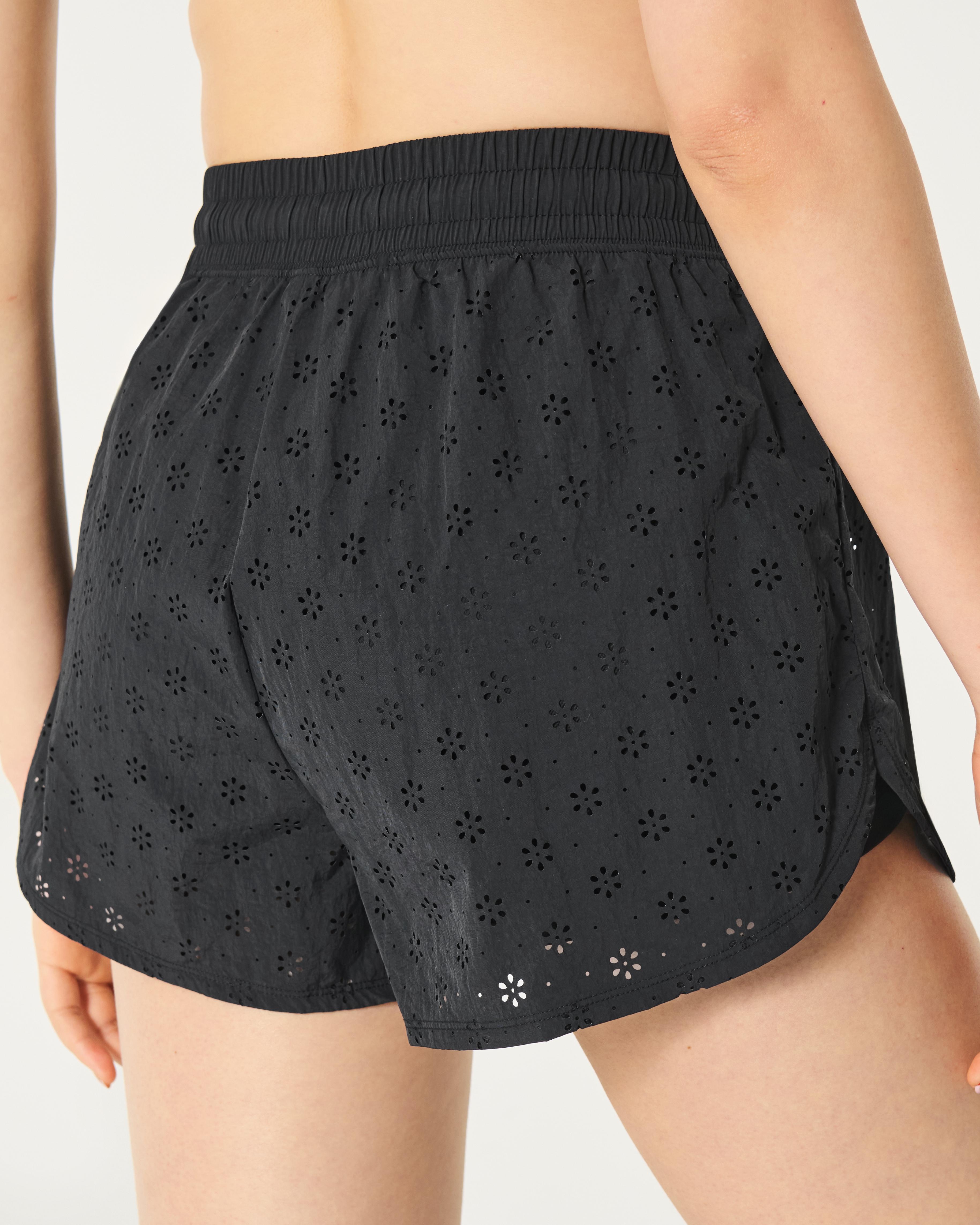 Gilly Hicks Active Eyelet Shorts Product Image