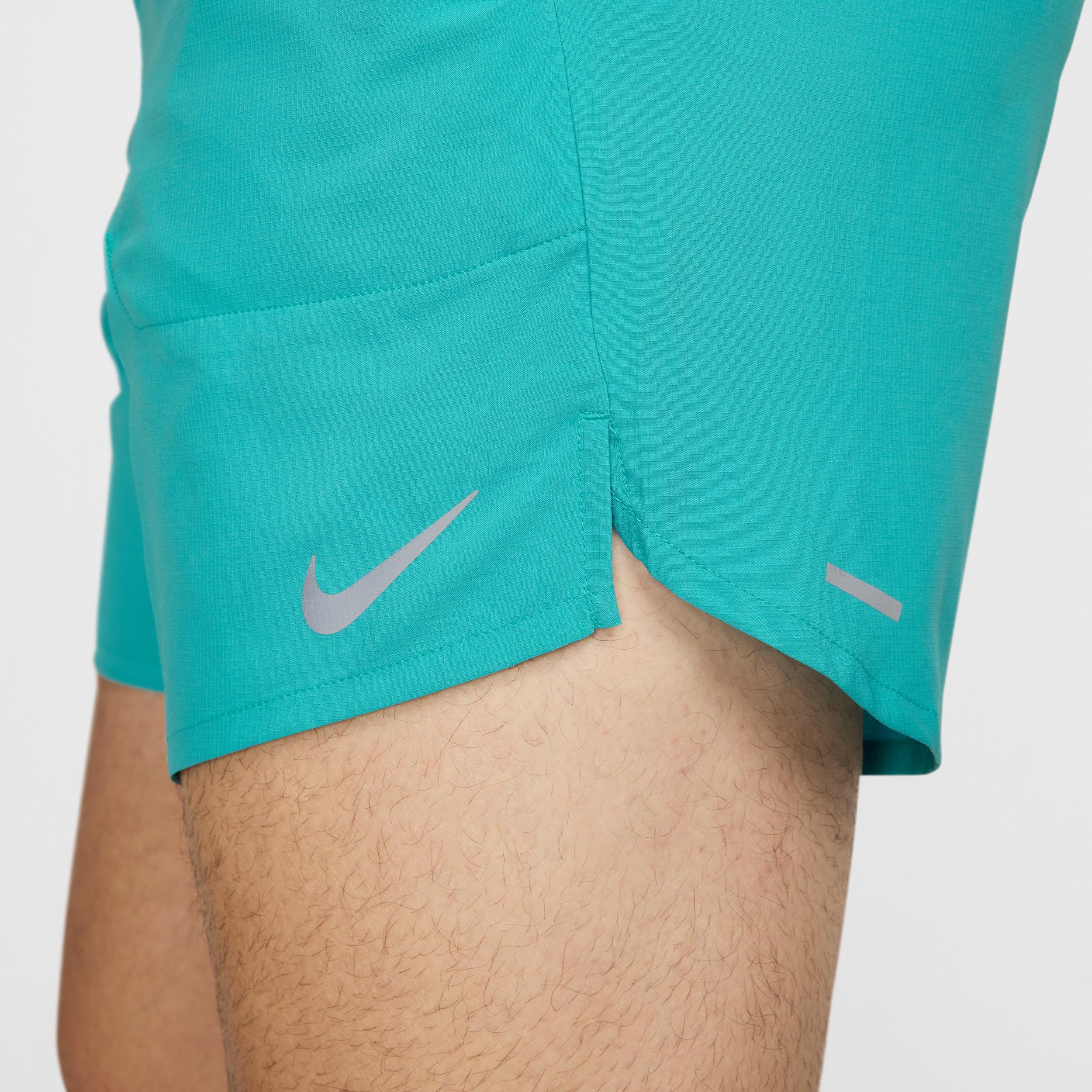 Nike Mens Stride Dri-FIT 7 Brief-Lined Running Shorts | DM4761-345 Product Image