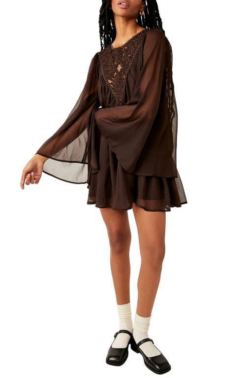 Free People Sunshine Of Love Mini (Black Coffee) Women's Clothing Product Image