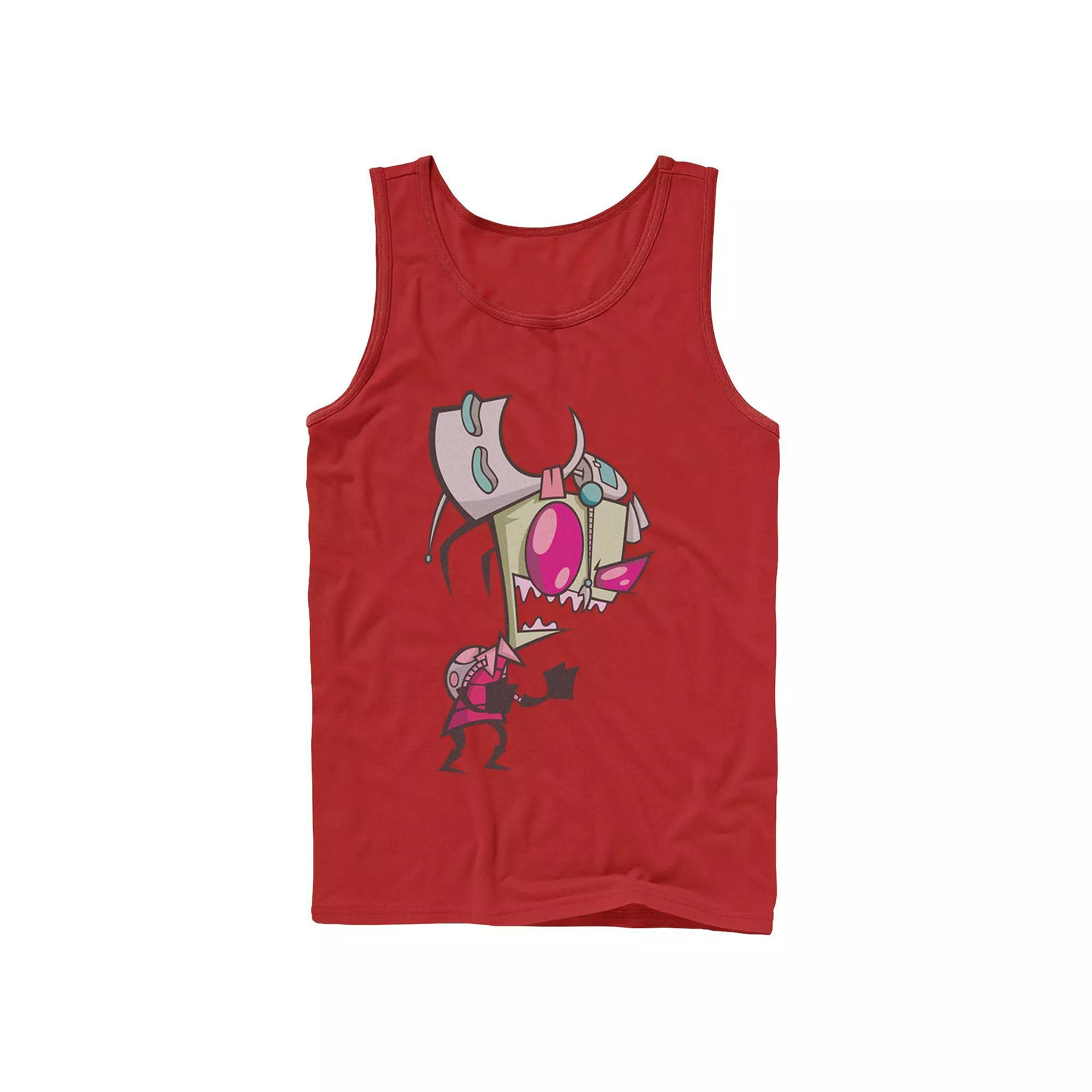 Men's Jurassic Park Sunset Circle Logo Outlined Graphic Tank Top,  Product Image