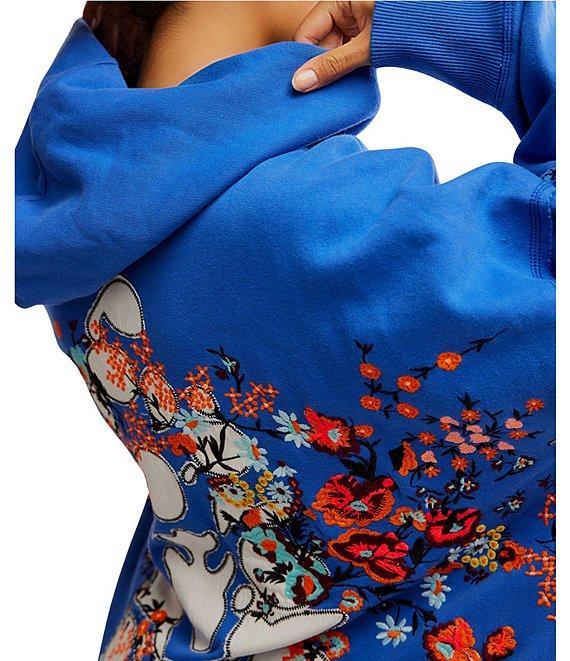 FP Movement At My Best Embroidered Long Sleeve Hoodie Product Image