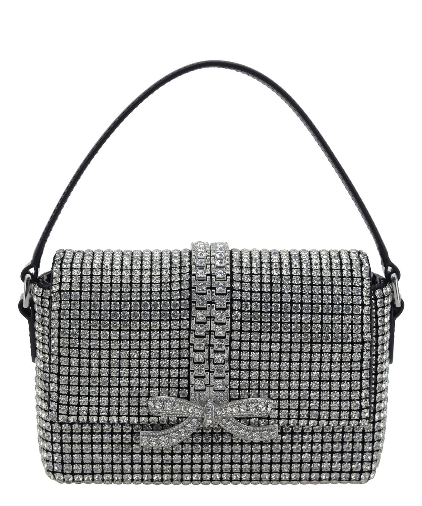 Micro Handbag In Silver Product Image