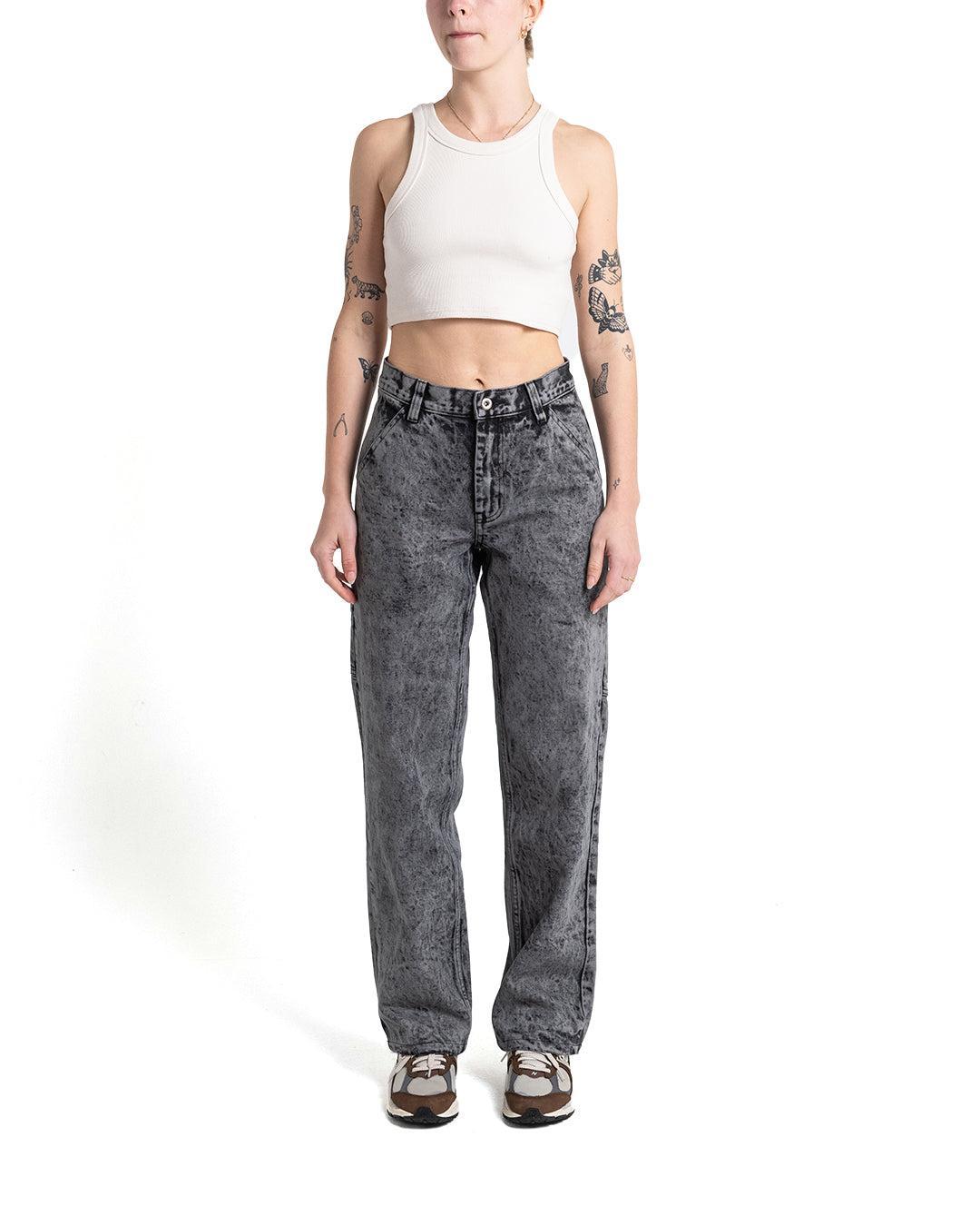Acid Bernie Pant - Black Acid Stonewash Product Image