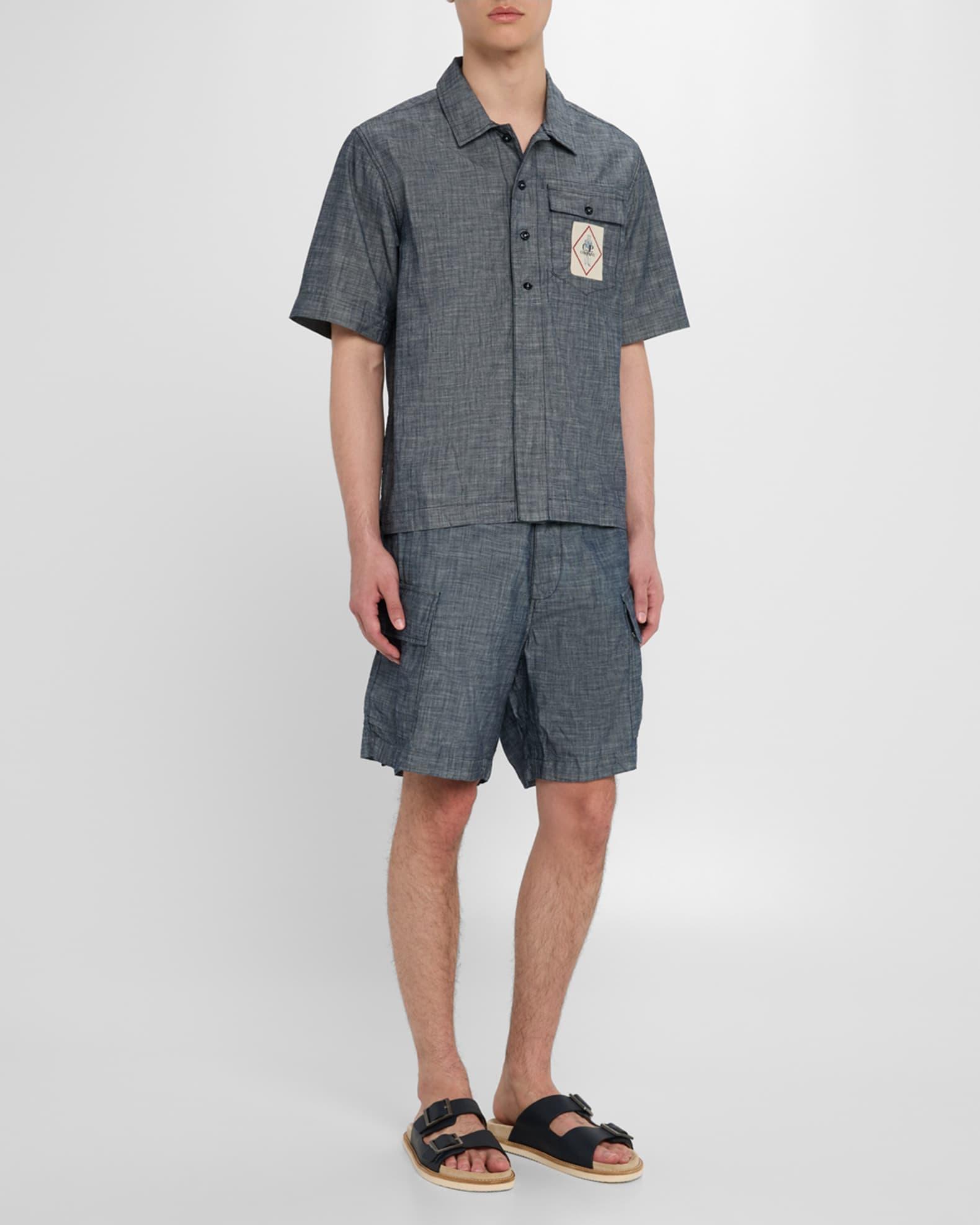 Men's Chambray Cargo Shorts Product Image