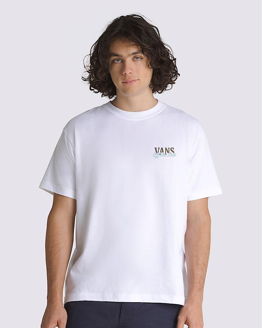 Laid Back T-Shirt in White| Vans US Product Image