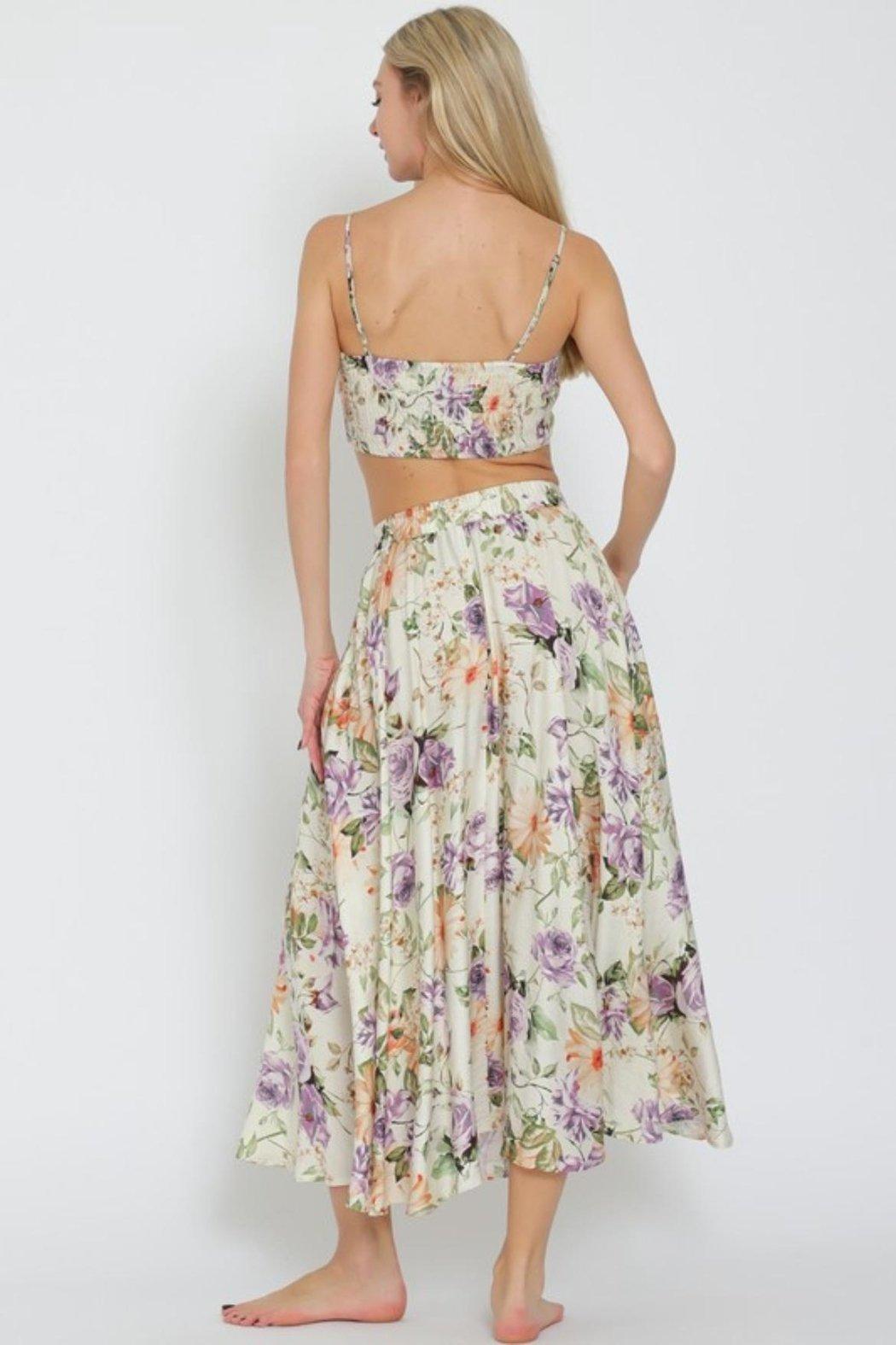Floral Skirt Set Product Image
