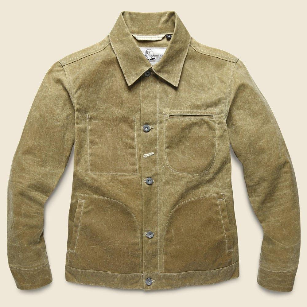 Supply Jacket - Waxed Tan Ridgeline Product Image