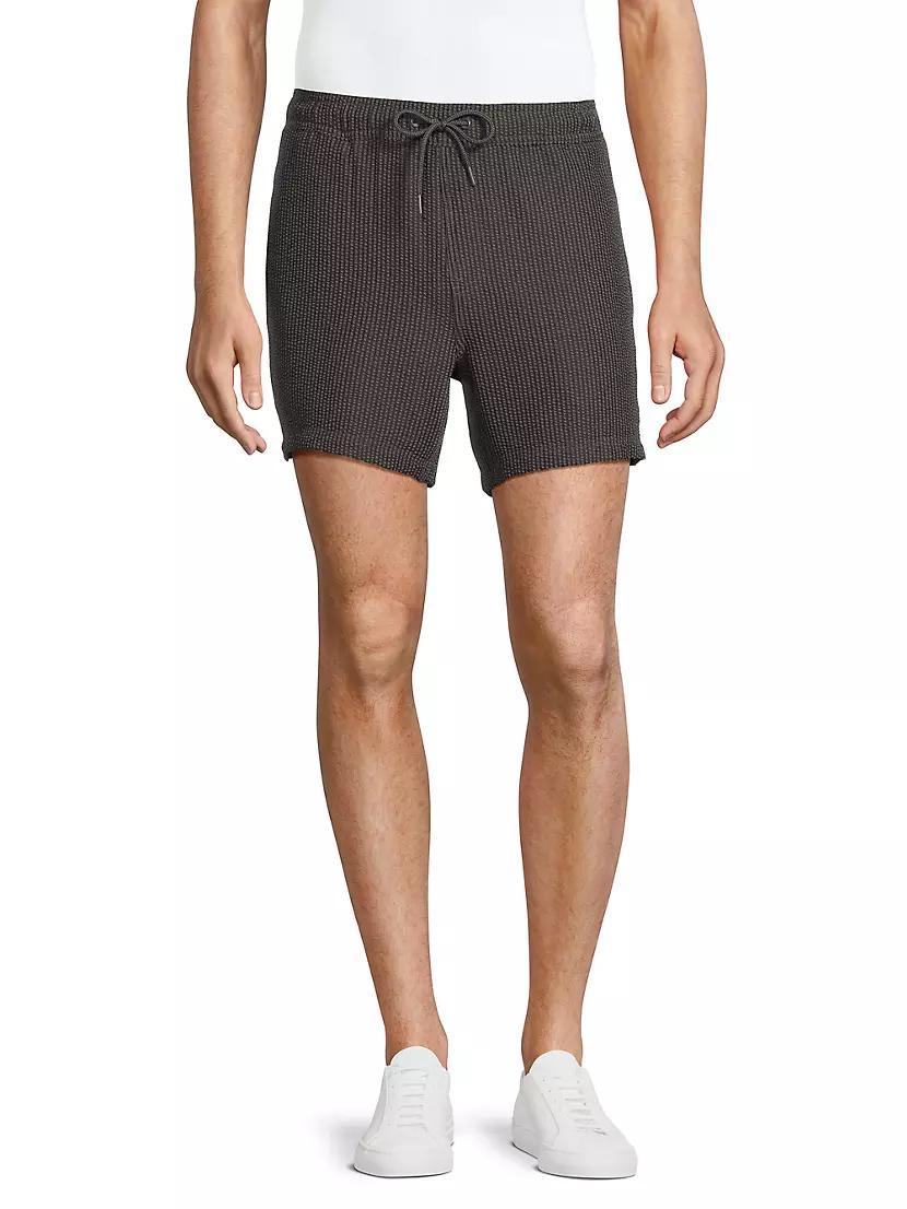 La Brea Seersucker Swim Shorts Product Image