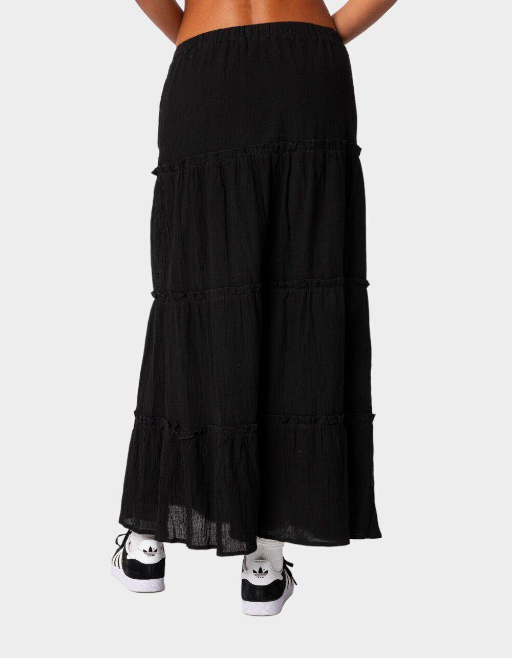 EDIKTED Charlotte Tiered Maxi Skirt Product Image