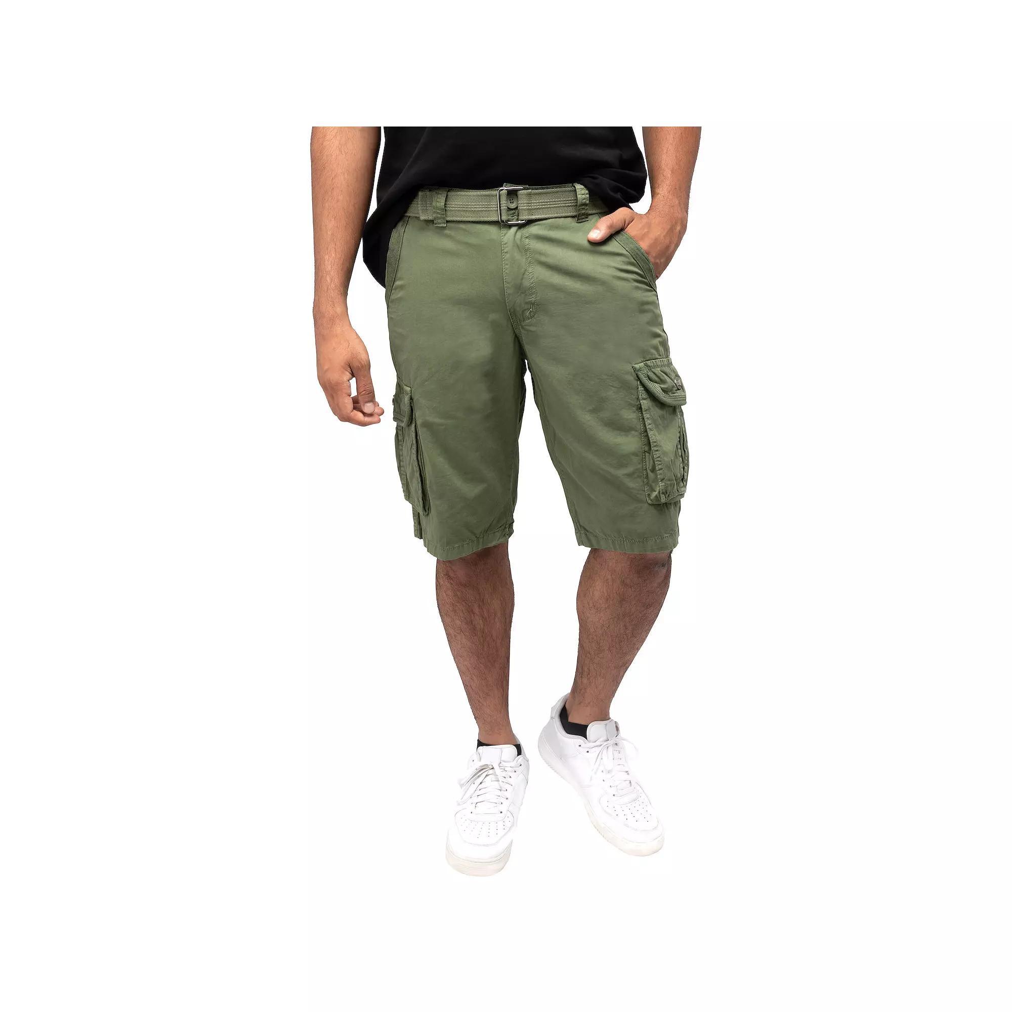 Men's RAW X by Xray Regular-Fit Belted Button Cargo Shorts,  Product Image