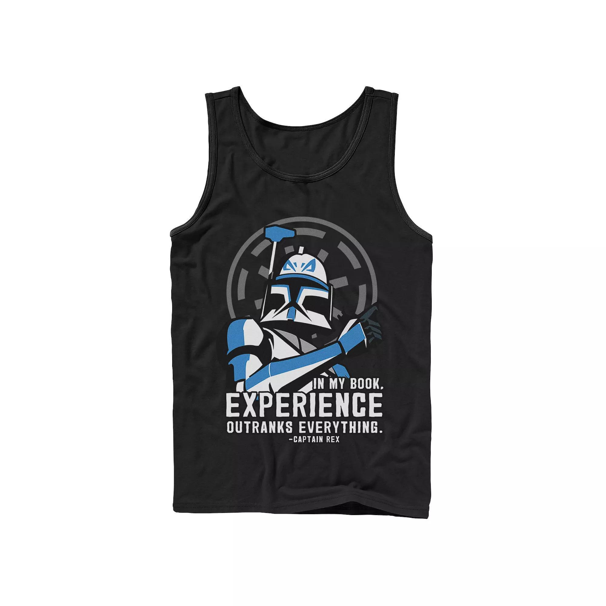 Men's Star Wars Clone Wars Captain Rex Experience Tank Top,  Product Image