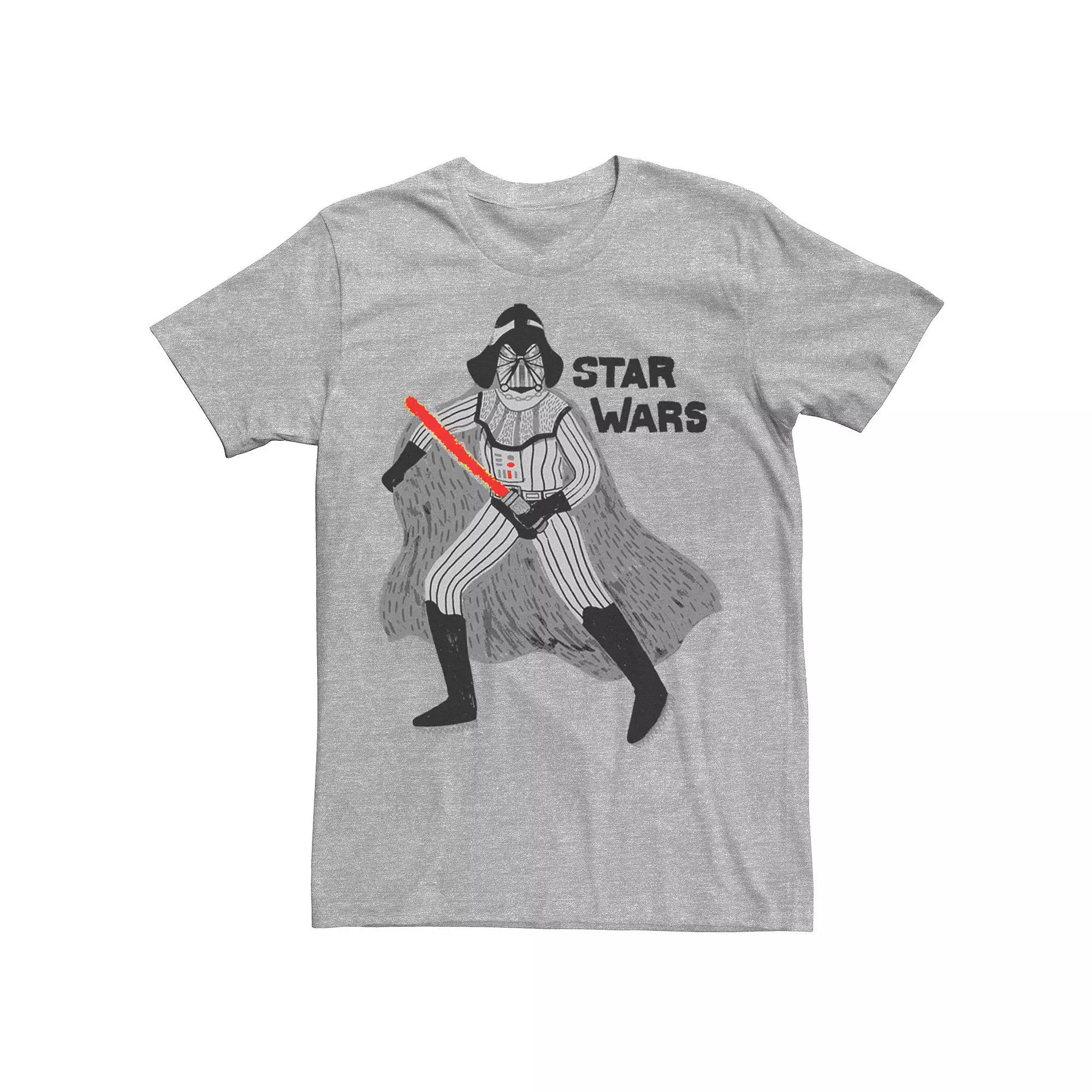 Men's Star Wars Doodle Darth Vader Tee,  Product Image