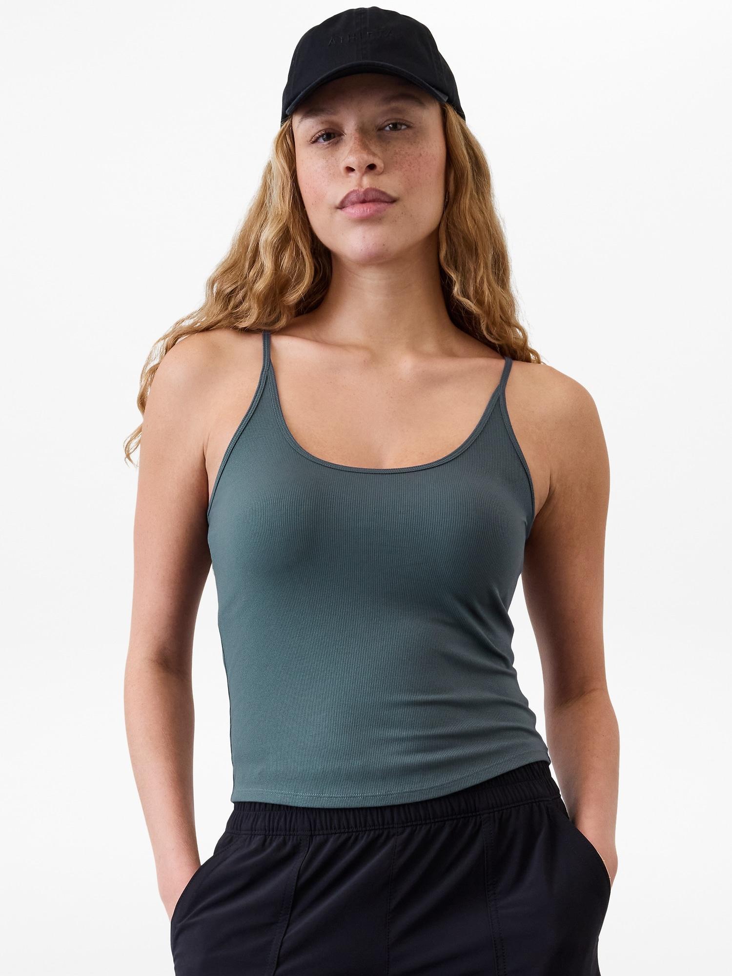 Signature Rib Thin Strap Tank Product Image