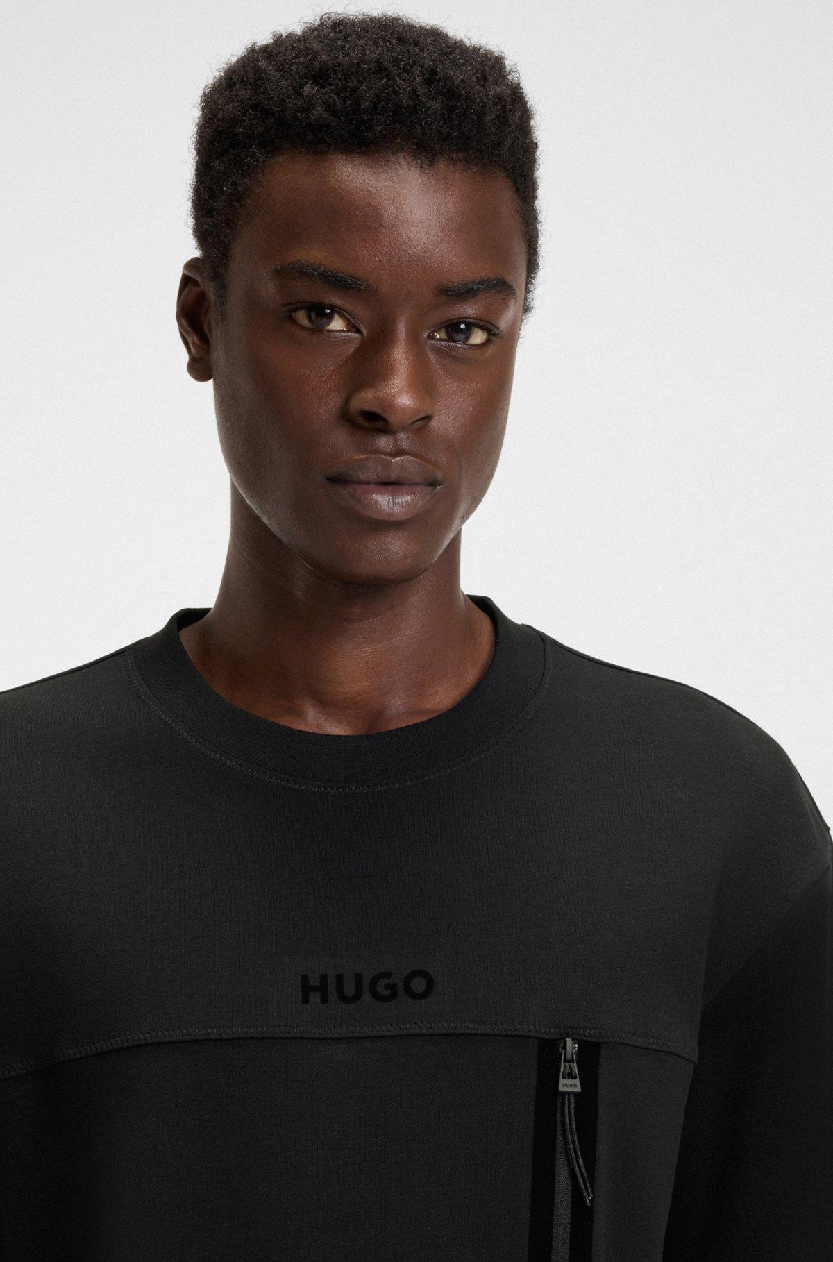 Mercerized-cotton T-shirt with Double B monogram Product Image