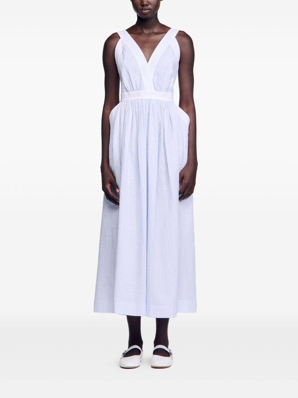 striped maxi dress Product Image