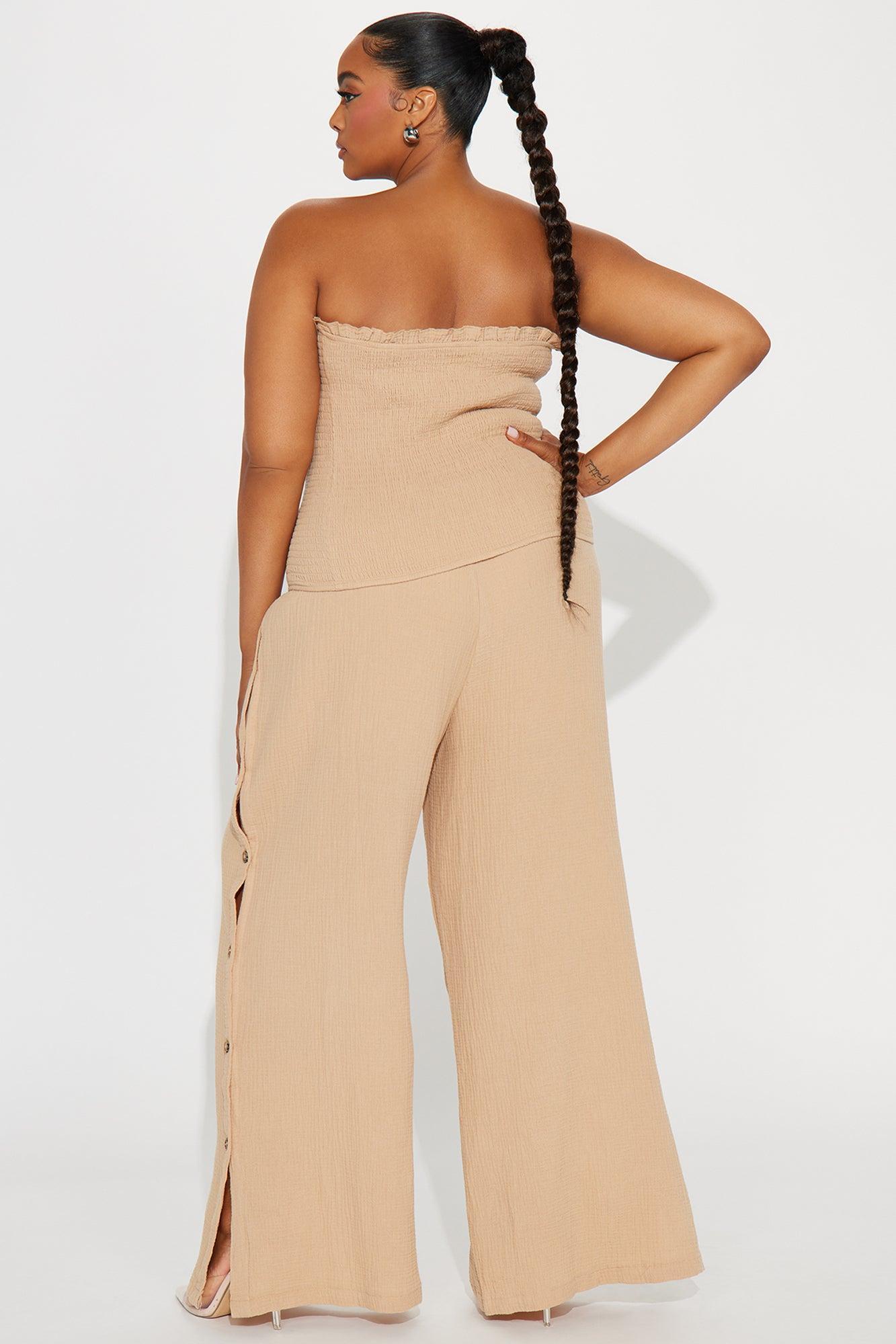 Main Character Pant Set - Taupe Product Image