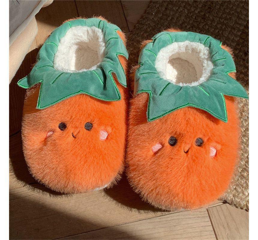 Frog Fluffy Slippers Product Image