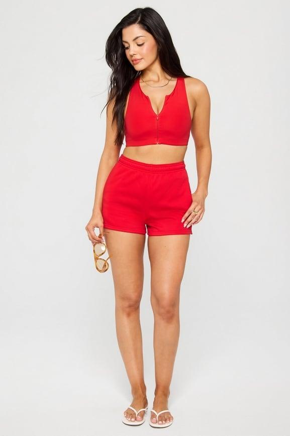 Zip-Front Swim Top Product Image