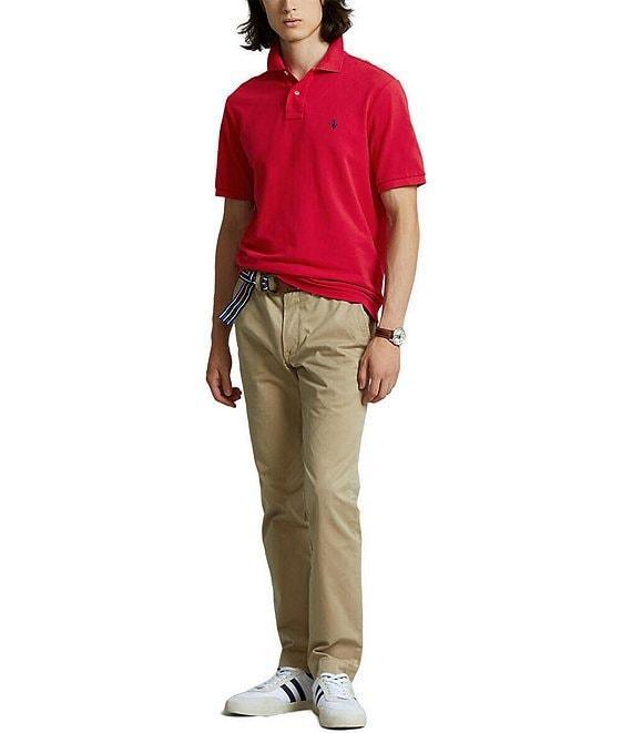 Polo Ralph Lauren Classic Fit Solid Cotton Mesh Polo Shirt Product Image