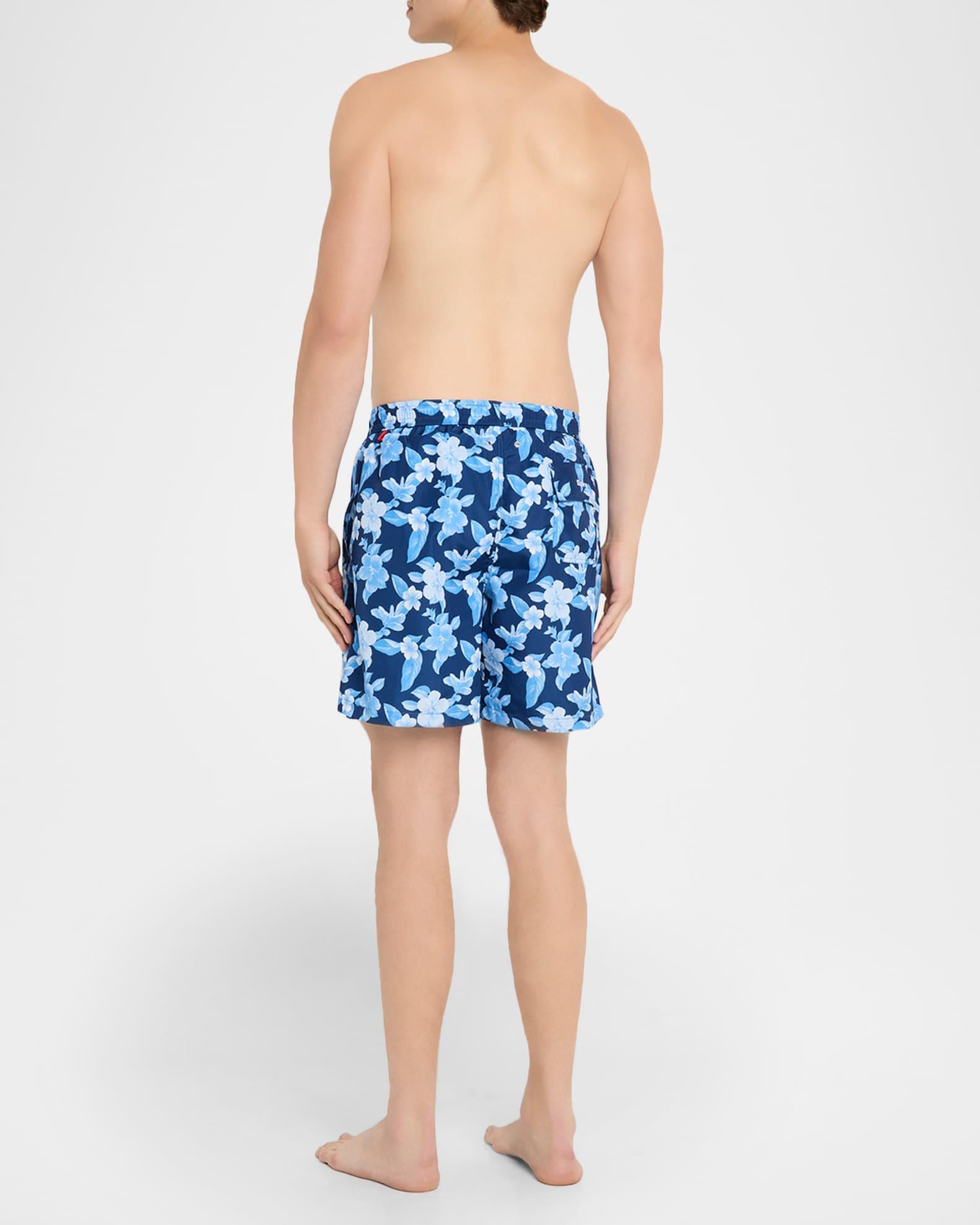 Men's Spaced Floral Swim Trunks Product Image