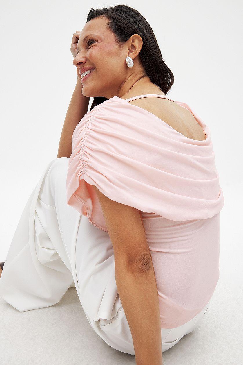 Soft Line Draped Top Product Image
