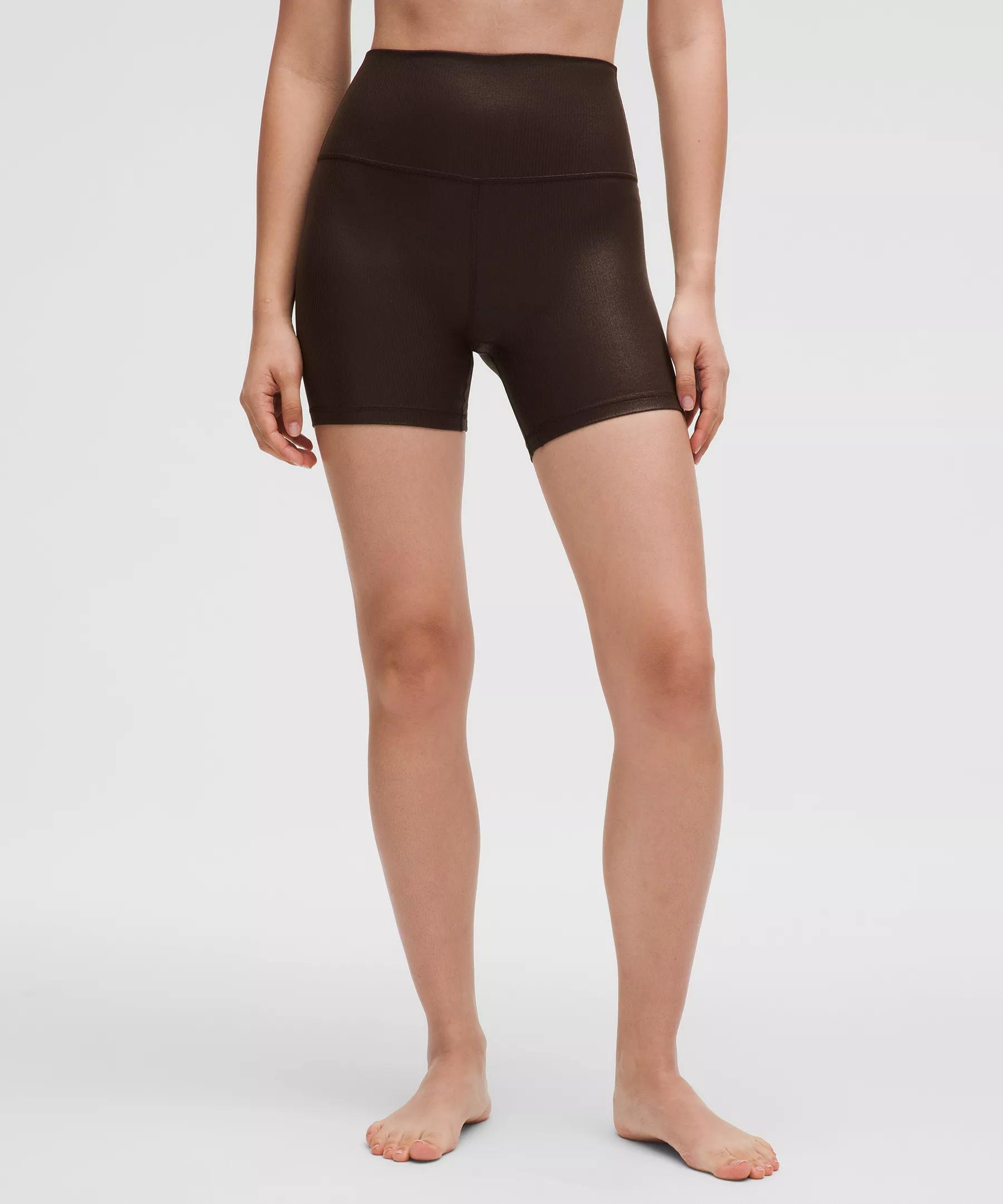 lululemon Align™ High-Rise Ribbed Short 6" *Shine Product Image