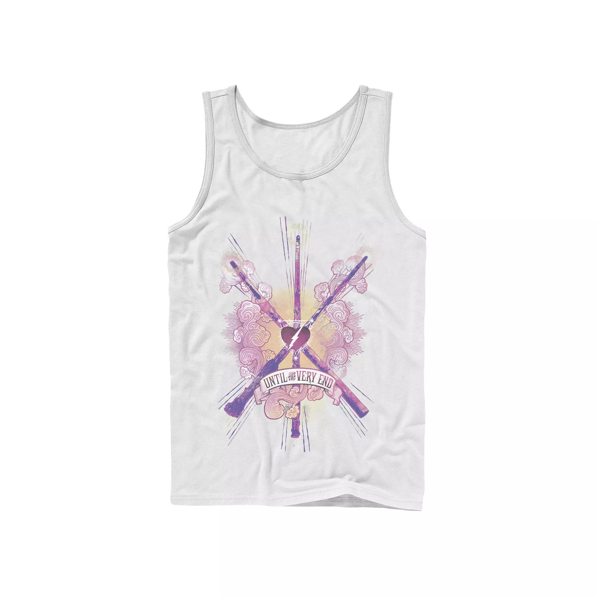 Men's Harry Potter Until The Very End Wands Tank Top,  Product Image