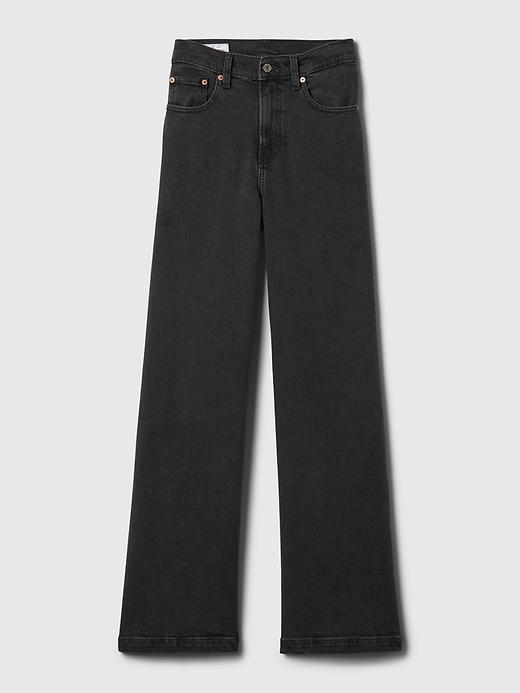 High Rise Stride Wide-Leg Jeans Product Image