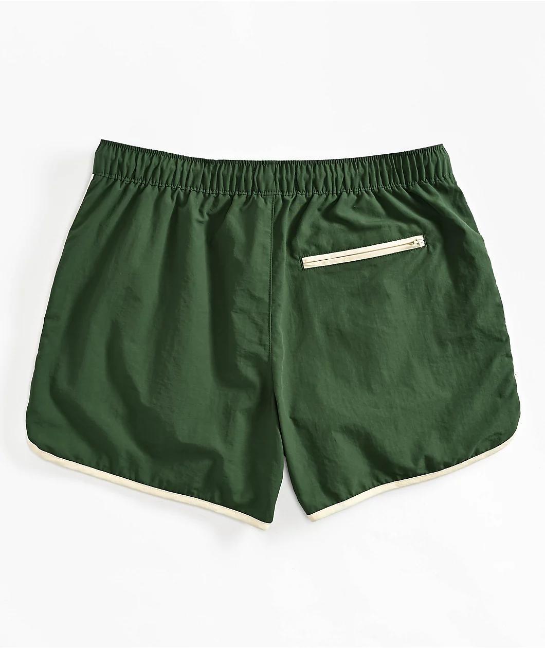 Empyre Carb Dark Green Board Shorts Product Image