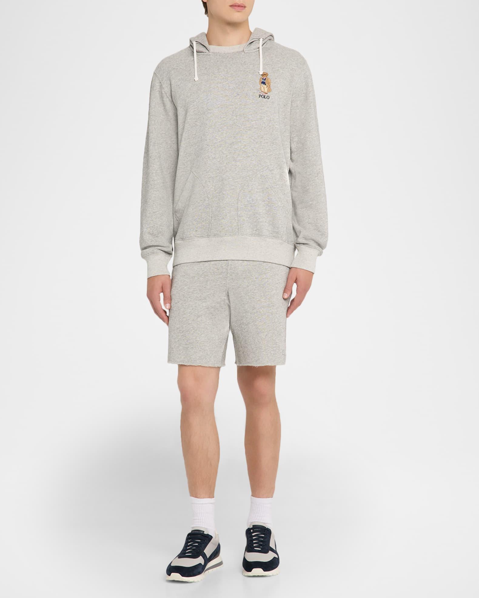 Men's Polo Bear Fleece Hoodie Product Image