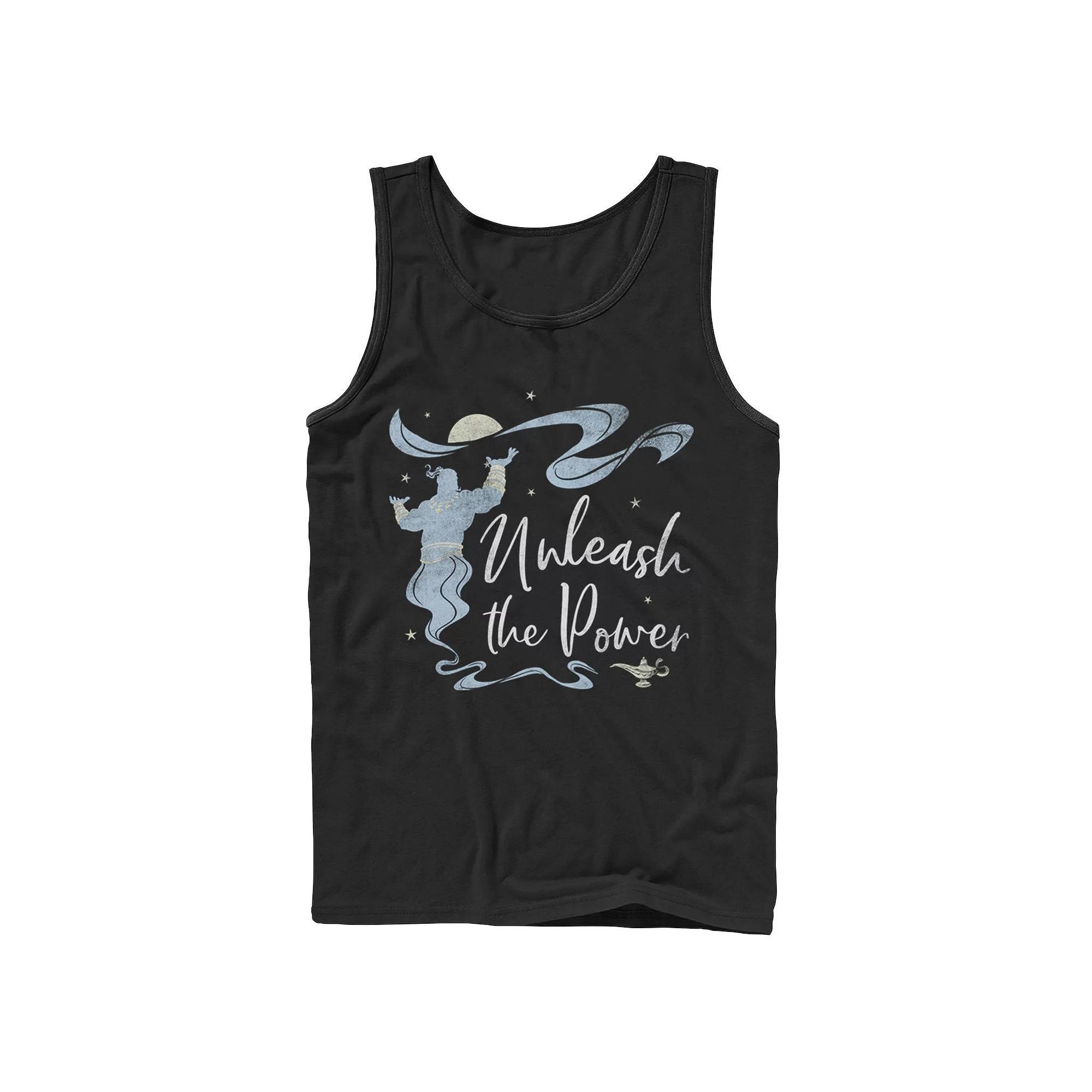 Disney's Aladdin Genie Men's Unleash The Power Tank Top,  Product Image