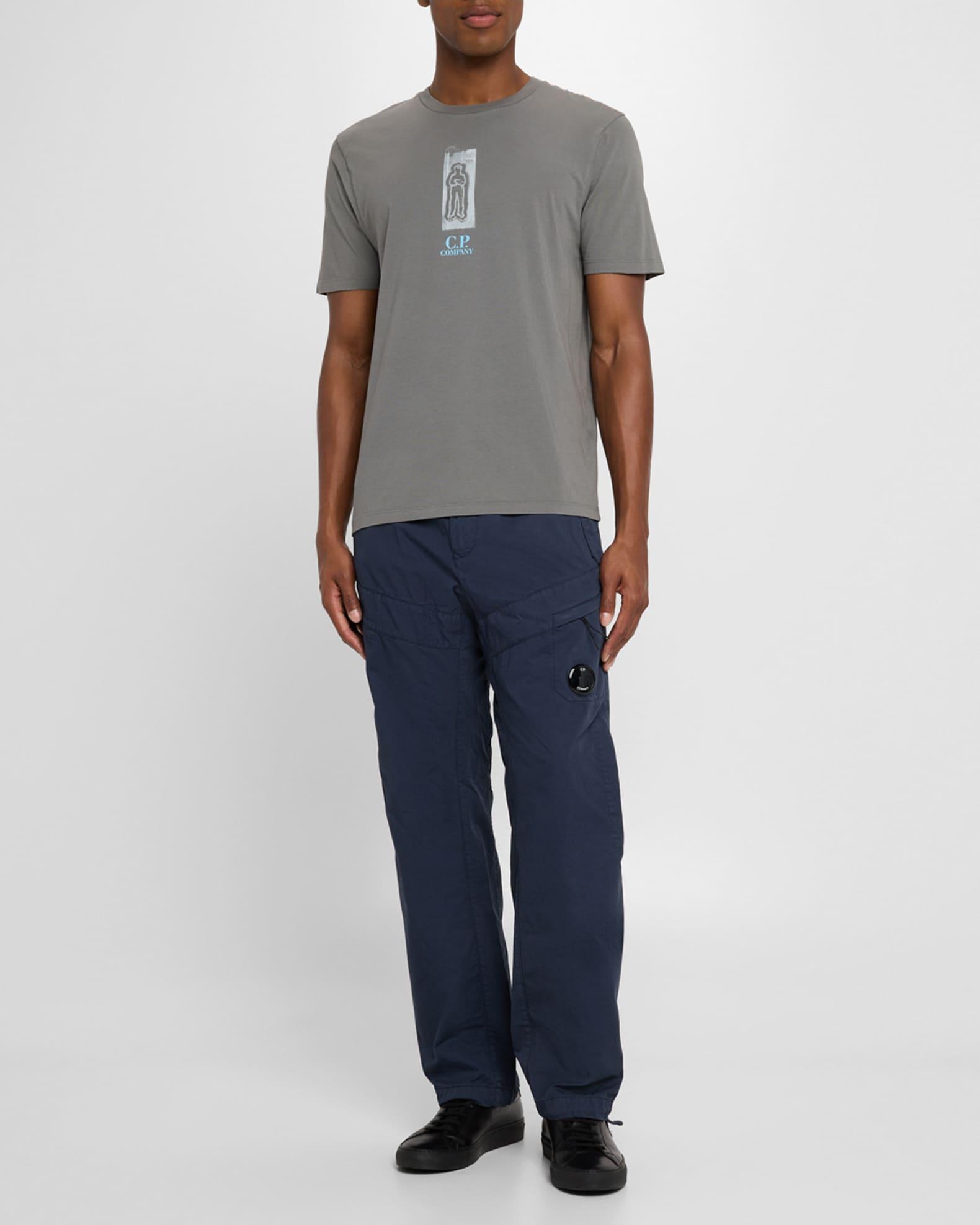 Men's Regular-Fit Gabardine Cargo Pants Product Image