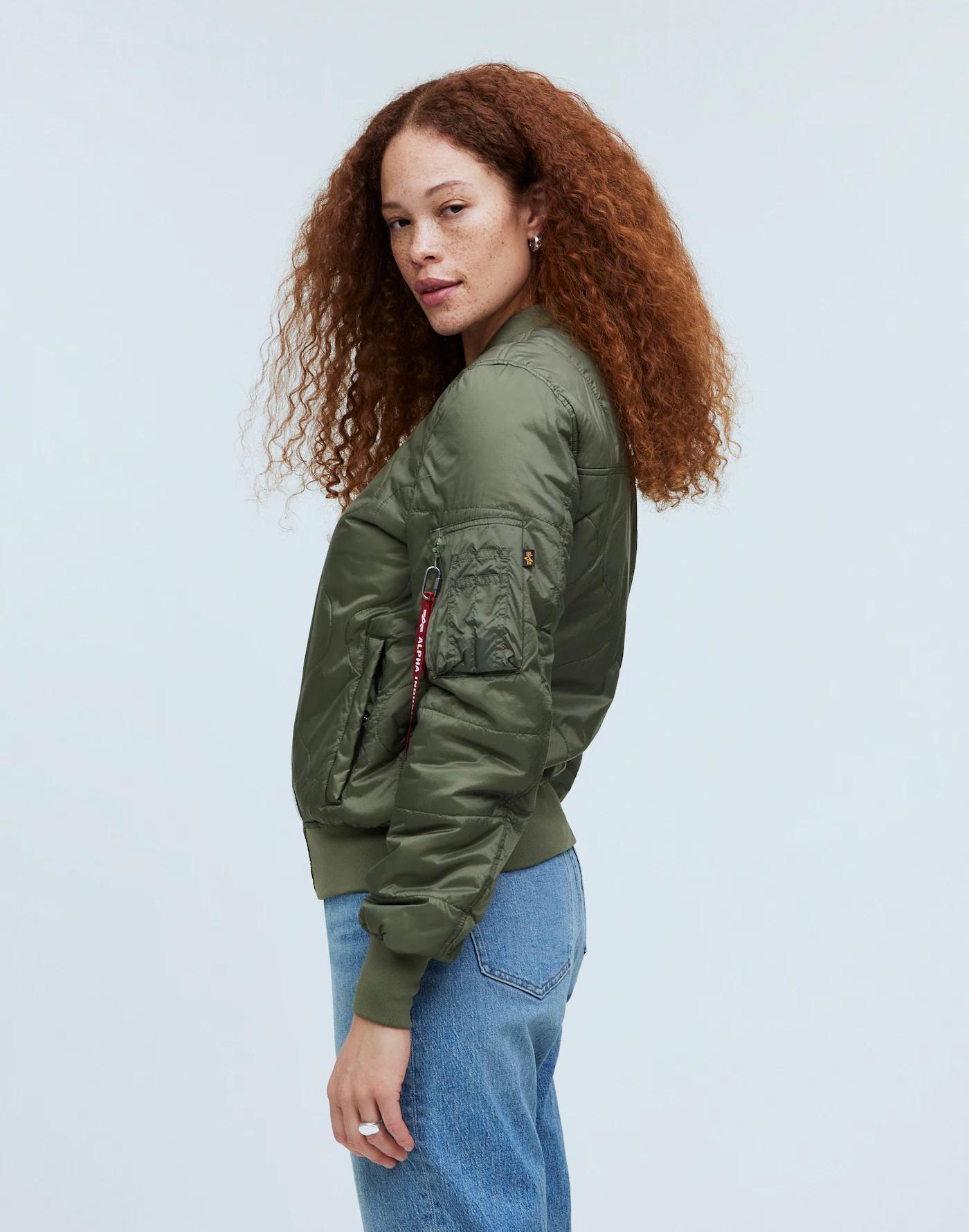Alpha Industries L-2B Quilted Flight Jacket Product Image