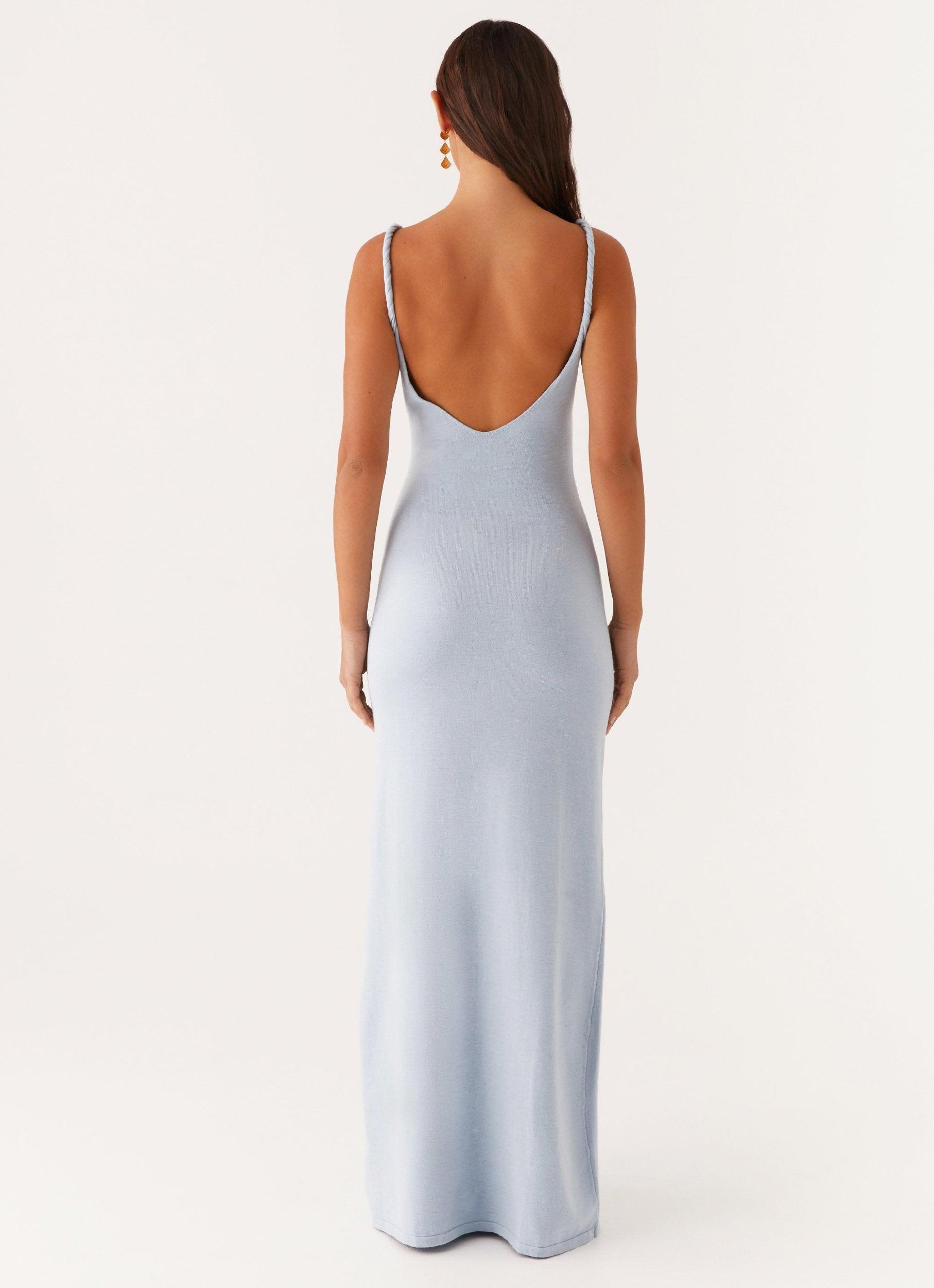 Anastasia Maxi Dress - Blue Product Image