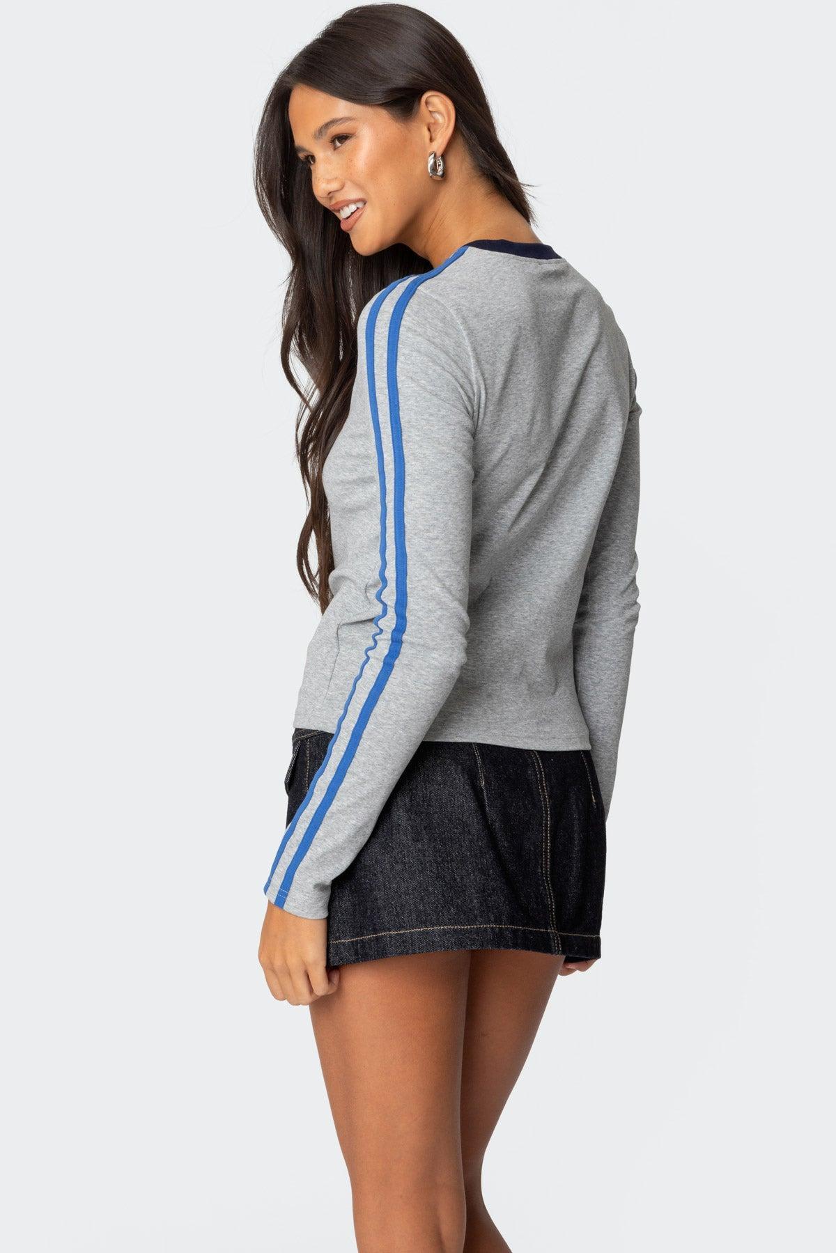 UK Contrast Stripe T Shirt Product Image