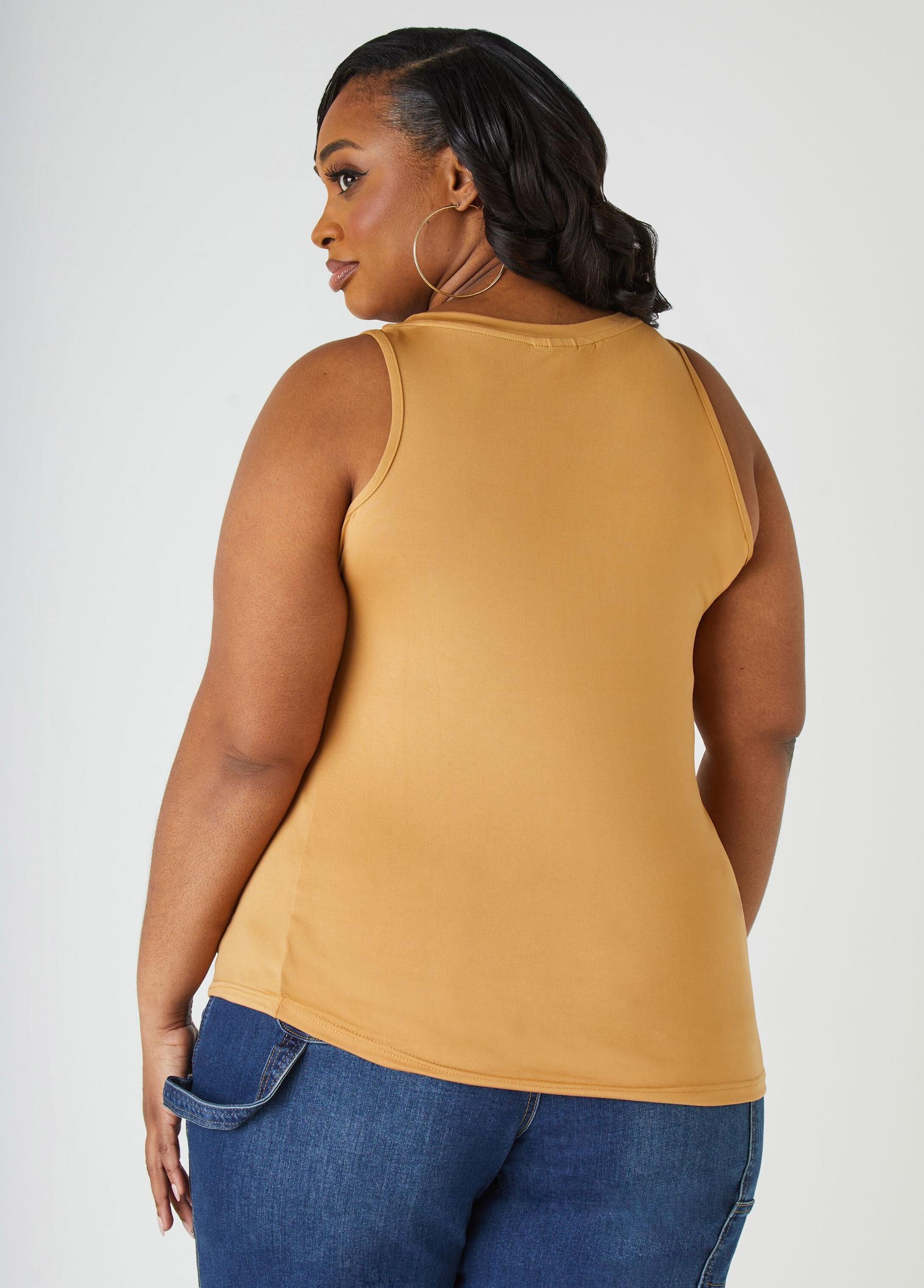 Plus Size The Basic Tank Top Ashley Stewart Product Image