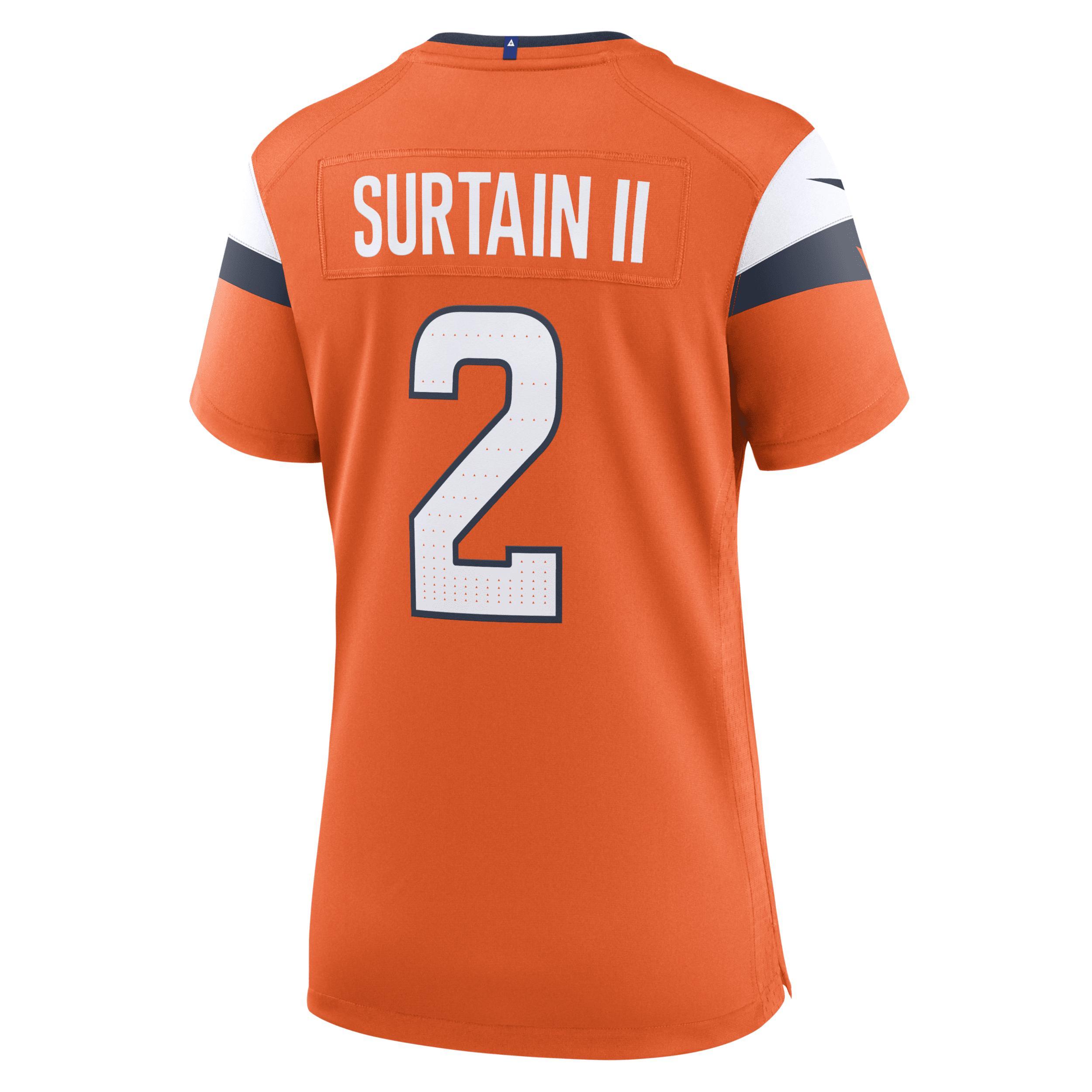 Patrick Surtain II Denver Broncos Nike Women's NFL Game Football Jersey Product Image