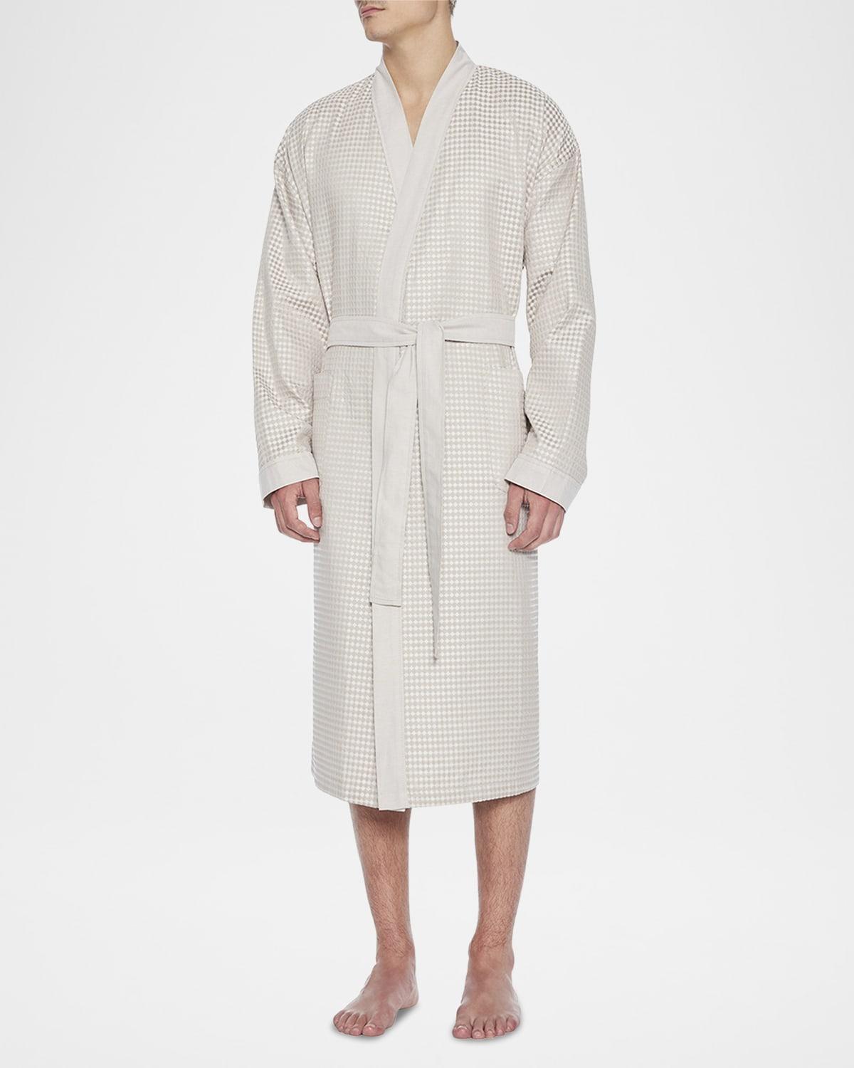 Mens La Paz Woven Waffle Knit Robe Product Image