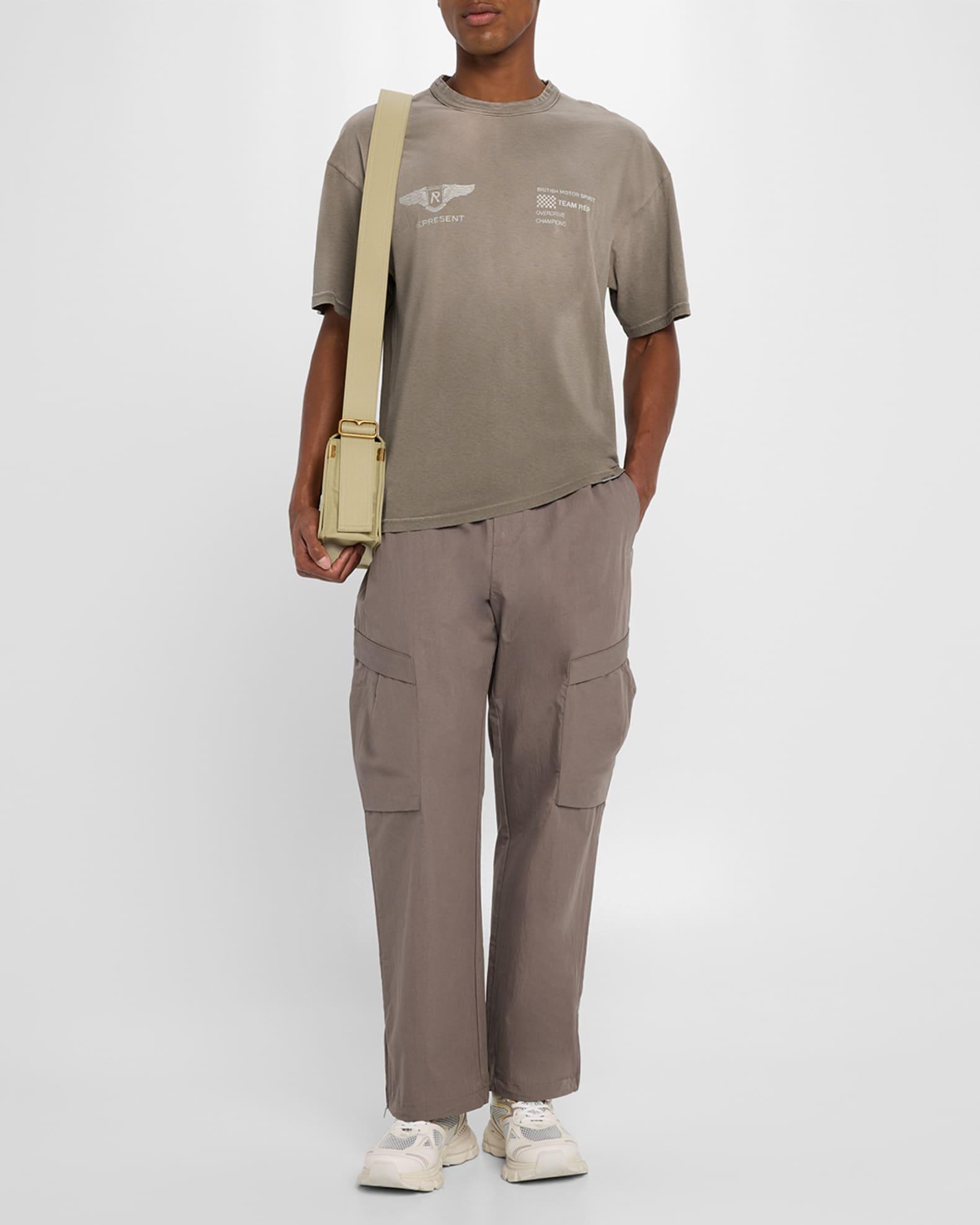 Men's Cotton-Nylon Tech Cargo Pants Product Image