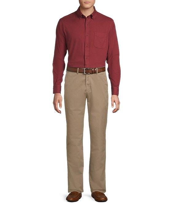 Cremieux Blue Label Garment Dyed Oxford Long Sleeve Woven Shirt Product Image