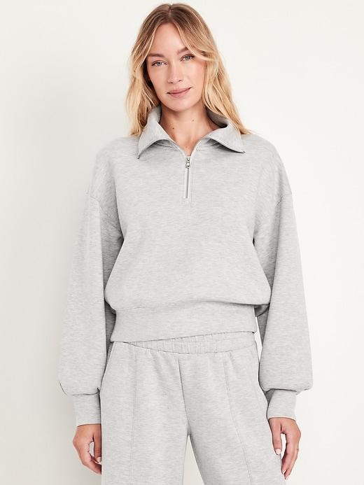 Half-Zip Bounce Fleece Pullover Product Image