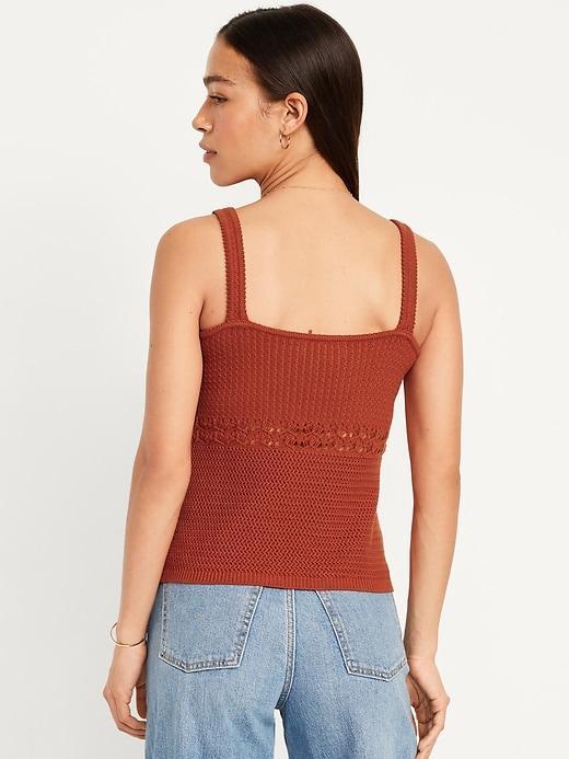 Sweater-Knit Tank Top Product Image