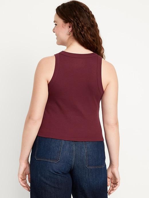 Snug Crop Tank Top Product Image