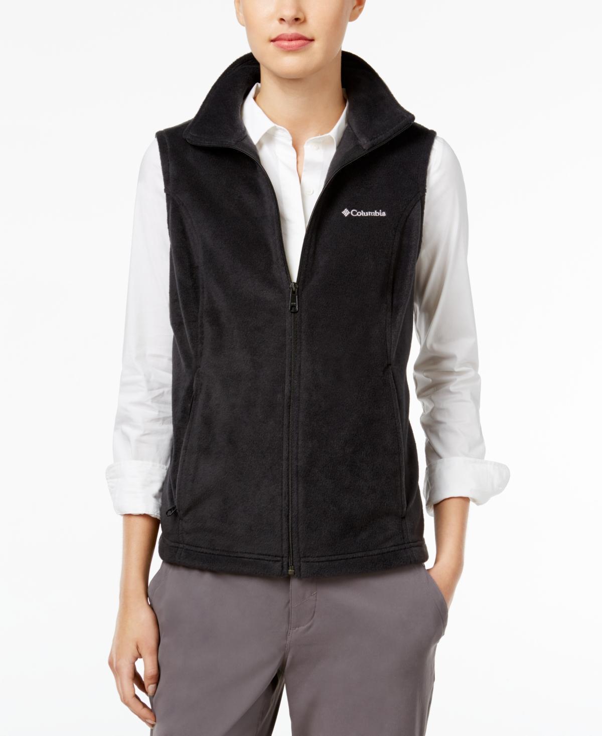 Women's Columbia Benton Springs Vest, Size: Large, Grey Heather Product Image