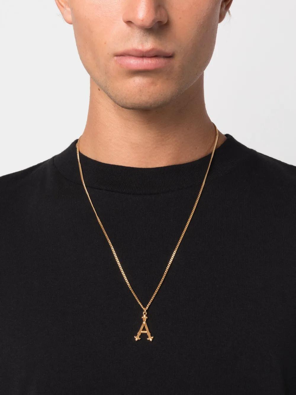 EMANUELE BICOCCHI Gold Alphabet Pendant Necklace Product Image