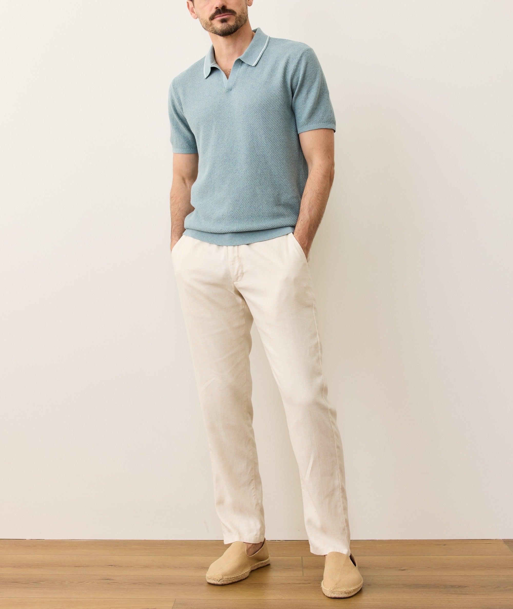 Greyson Sweater Polo Product Image