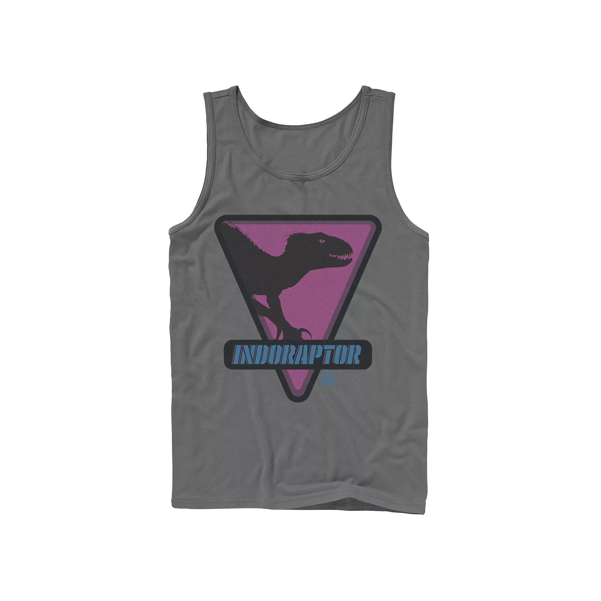 Men's Jurassic World Indoraptor Silhouette Tank Top,  Product Image