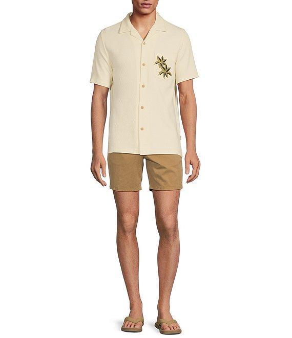 Rowm Outsider's Oasis Short Sleeve Embroidered Camp Weekender Shirt Product Image