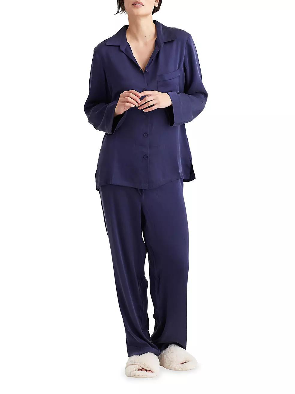 Audrey Silk Pajamas Product Image