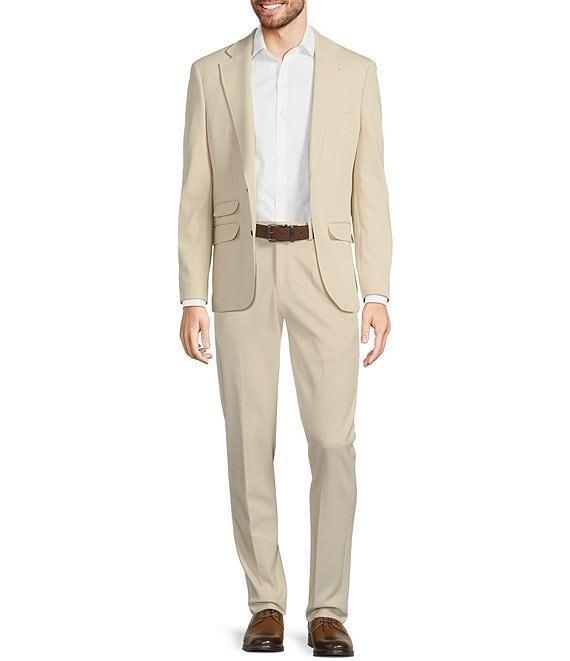 Murano Slim Fit Solid Textured Knit Blazer Product Image